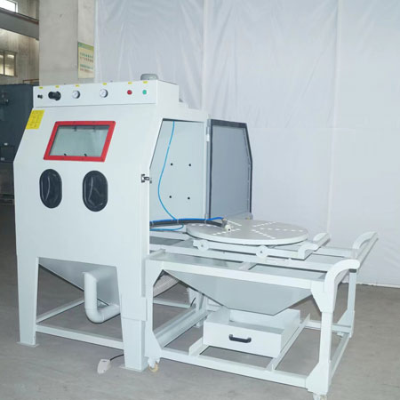 盘锦喷砂机里面的砂能不能洗?怎么洗?