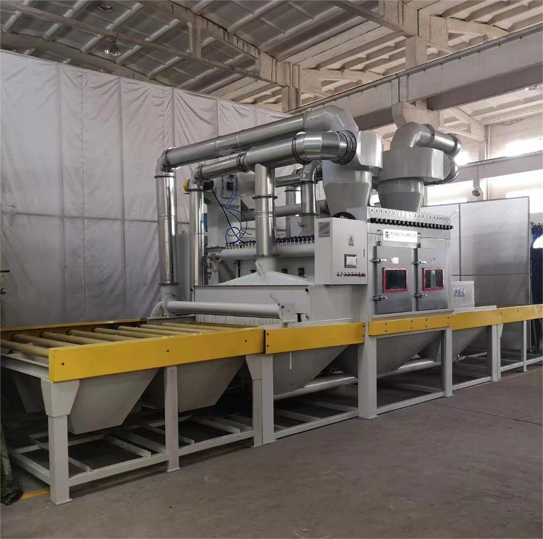 盘锦抛丸机跑砂是什么原因