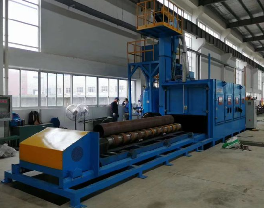 盘锦喷砂机在管道除锈中的现场施工应用