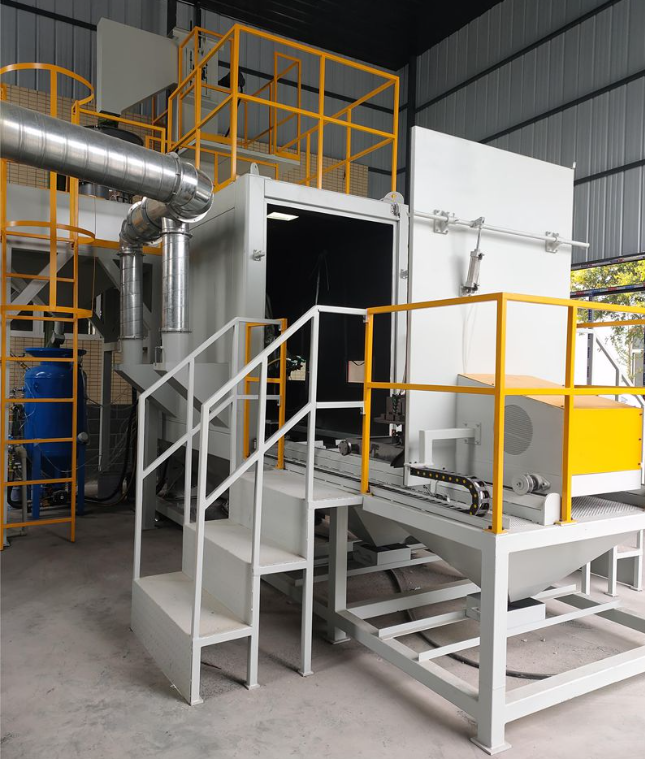 盘锦全自动喷砂机 实现无人化高效生产