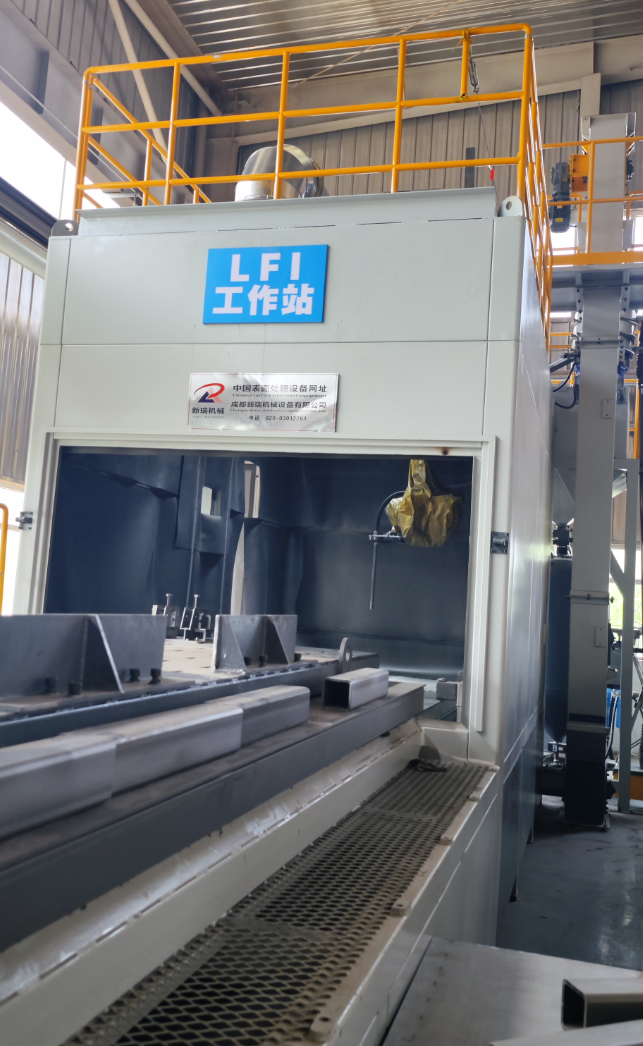 盘锦喷砂机自动化改造 提升生产线产能